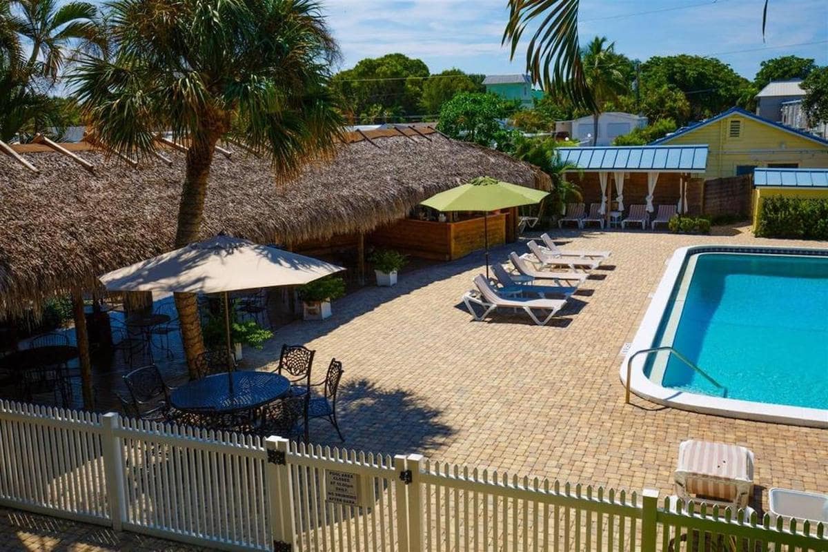 Naples Garden Inn Pool Area View